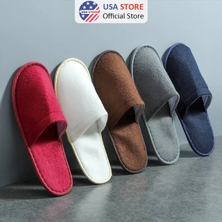 Đôi dép đi trong nhà a1 - khách sạn - văn phòng free size lót nỉ cao cấp