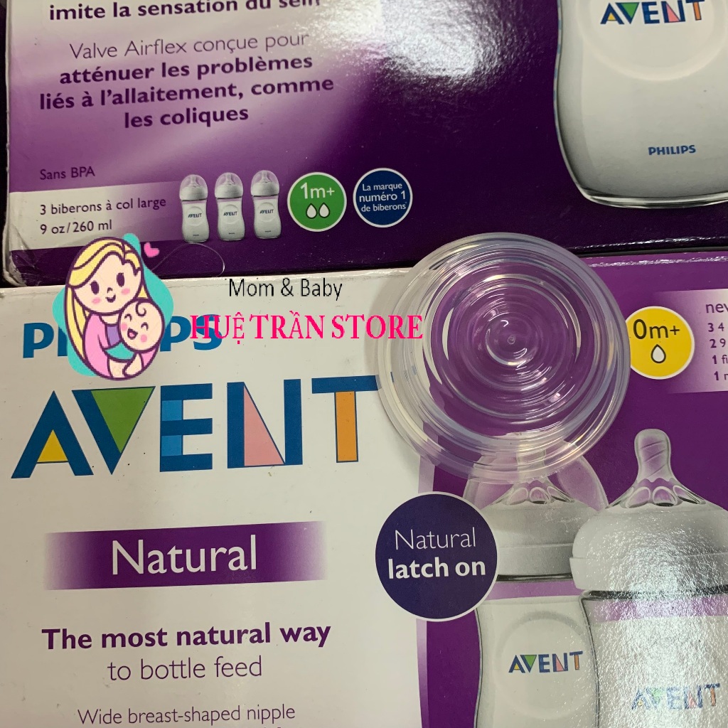 Phễu hút sữa avent hoa tuyết, avent anh đào, bộ phụ kiện máy hút sữa avent