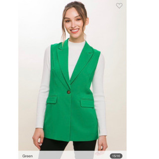 Áo vest blazer không tay L*veTree xuất xịn Tqxk
