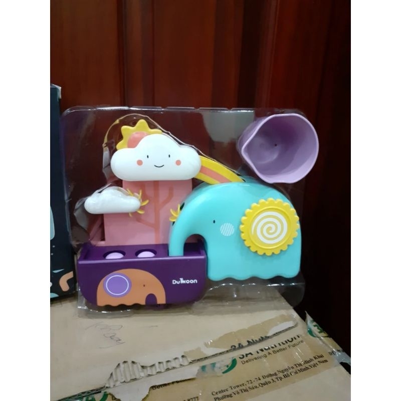 Bộ đồ chơi nhà tắm gắn tường con voi / con gấu cho bé - hkm Nan/ Enfa