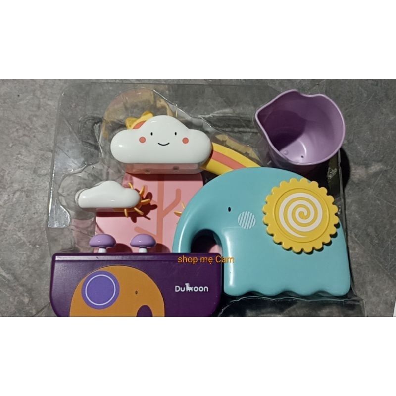 Bộ đồ chơi nhà tắm gắn tường con voi / con gấu cho bé - hkm Nan/ Enfa