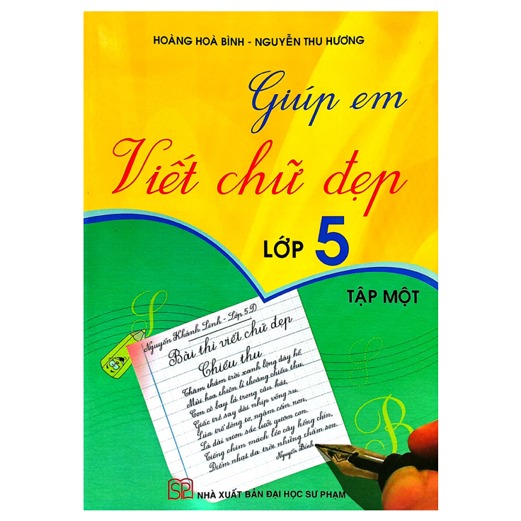 Sách - giúp em viết chữ đẹp lớp 5 - tập 1