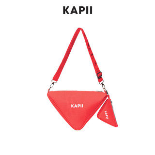 Túi đeo chéo nam nữ KAPII Pyramid Bag - Neon Pink