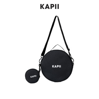Túi đeo chéo nam nữ KAPII Earth Bag - Black