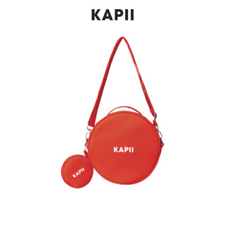 Túi đeo chéo nam nữ KAPII Earth Bag - Red Orange
