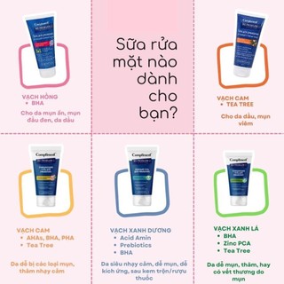 Sữa Rửa Mặt Compliment No Problem 200ml