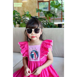 Đầm pony Sofia Candy hồng sen 1-10 tuổi