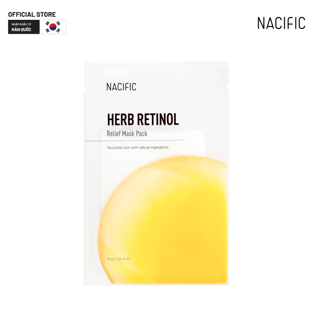 (QT KHÔNG BÁN) Nacific Mặt nạ Herb Retinol Relief Mask Pack 30g
