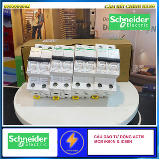 Cầu dao tự động Schneider Acti9 MCB 2P-dòng cắt 6ka Schneider
