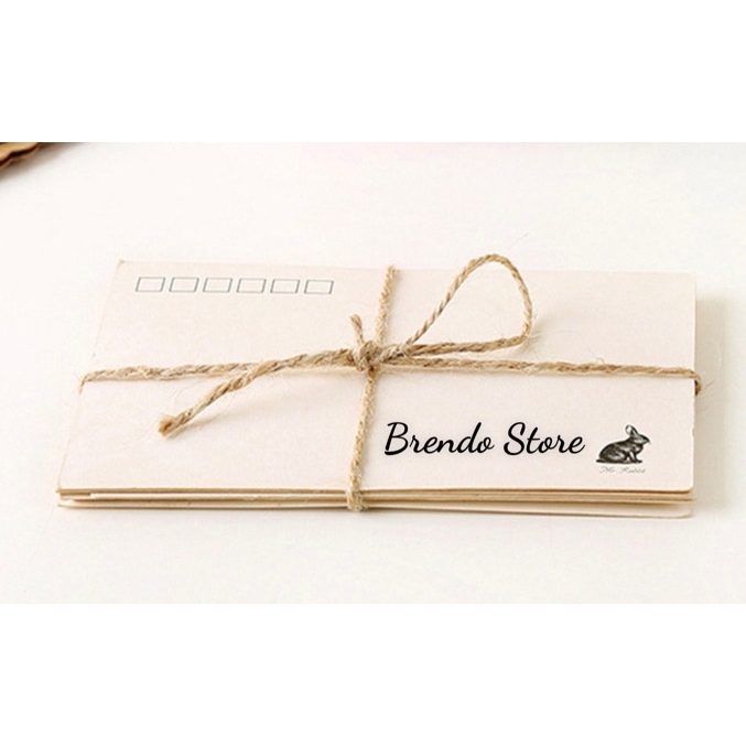 Dây thừng kraft vải bố gói quà , làm phụ kiện làm đồ handmade - VPP Brendo