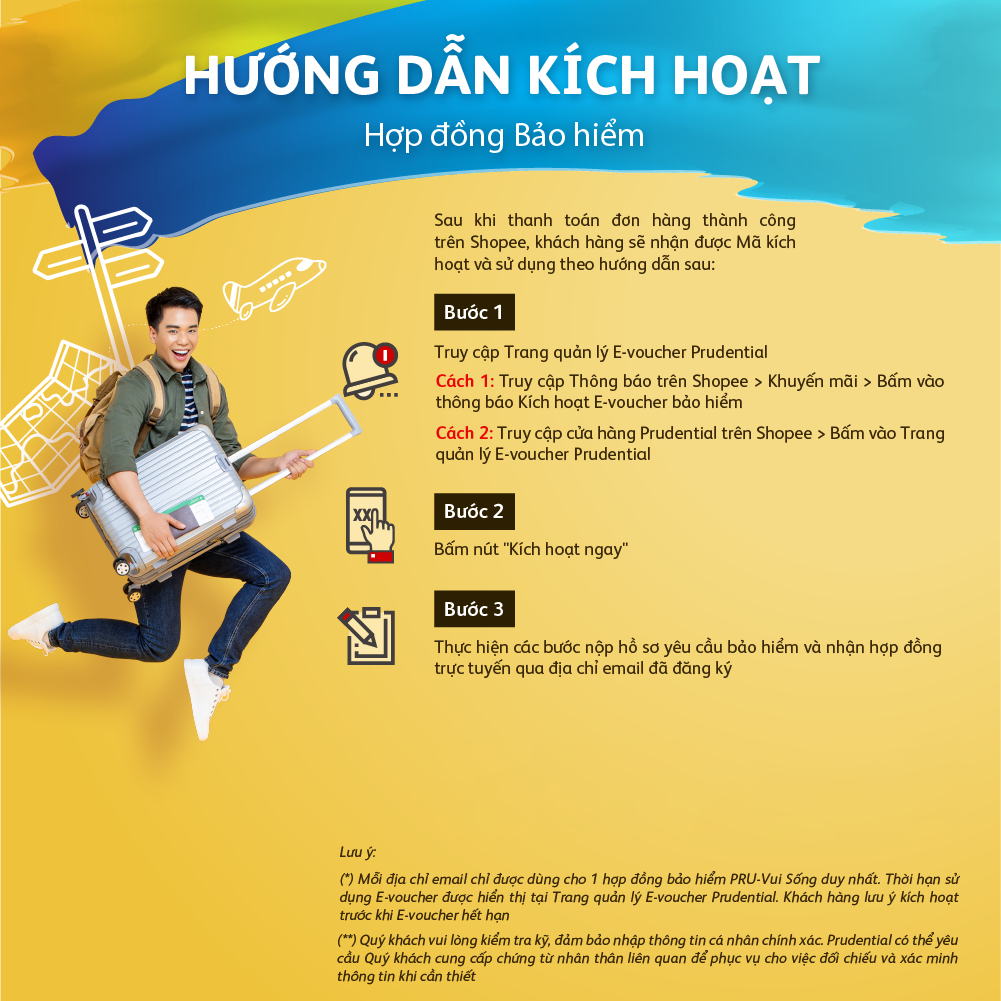 Toàn quốc [E-Voucher] Prudential - Bảo hiểm PRU-Vui Sống - gói Nâng cao [nhóm tuổi 41-50]