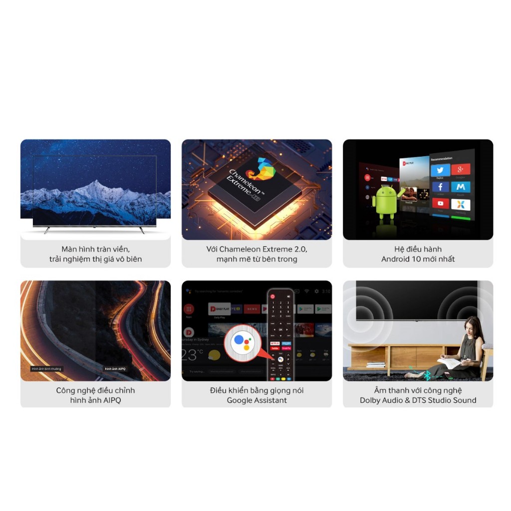 Smart Tivi Coex 4K 55 inch 55UT7000XG Google TV