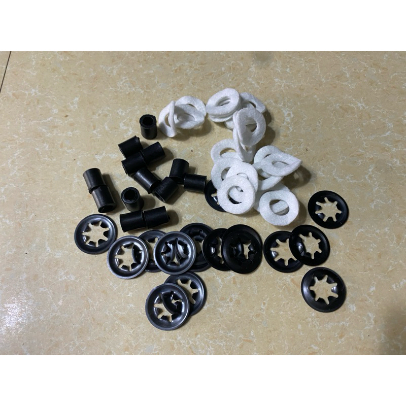 20 cái căn trục+20 hoa mai +20 bông dầu