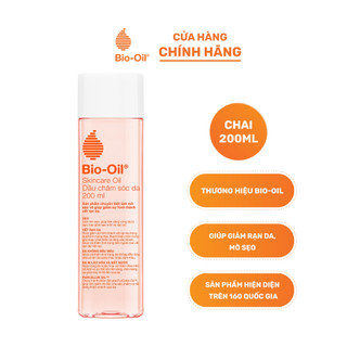 Bio-Oil - Dầu dưỡng giảm rạn da và làm mờ sẹo hữu hiệu cho mẹ Bầu 125ml