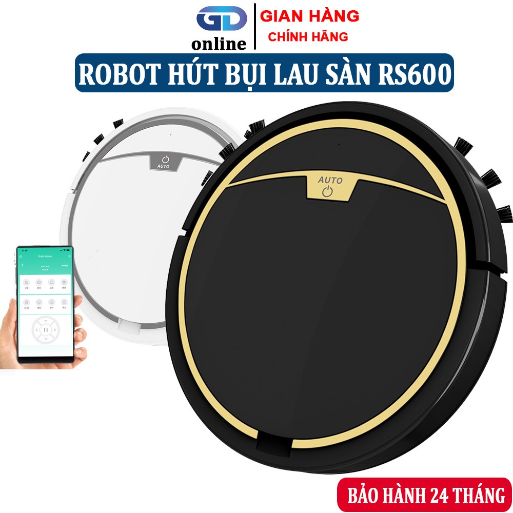 Robot Hút Bụi Lau Nhà, Máy hút bụi cao cấp. Điều khiển qua APP, Lực hút cực mạnh, chống rơi, chống va đập.BH 12 Tháng !