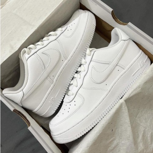 Giày_Nike Air Force 1 full trắng Nam Nữ, Giày AF1+ Trắng đế Air, bản Cao Cấp fulll  bill