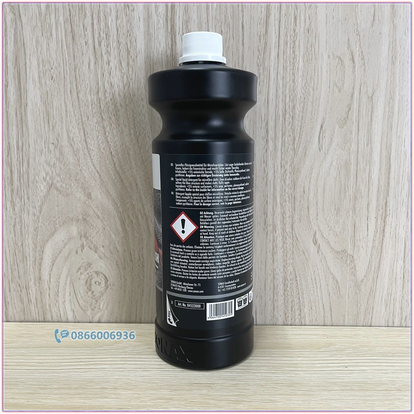 Dung dịch Sonax giặt khăn lau xe ô tô chuyên dụng - Sonax Profiline Microfibre Wash