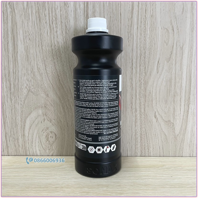 Dung dịch Sonax giặt khăn lau xe ô tô chuyên dụng - Sonax Profiline Microfibre Wash