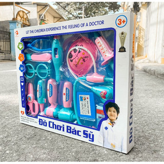 Đồ chơi hướng nghiệp - bộ đồ chơi vali bác sĩ cho bé tập làm bác sĩ