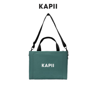 Túi tote nam nữ KAPII Delicate Big Bag - Peacok Blue