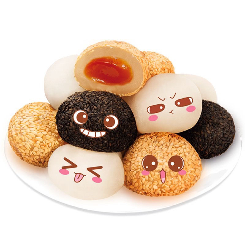 THÙNG 2KG BÁNH MOCHI ĐÀI LOAN 2 CÔ GÁi