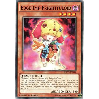 Thẻ bài yugioh mint90 monster edge imp frightfuloid - cros-en015 - common