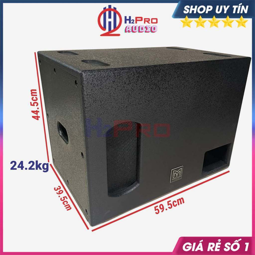 Sub Điện Bass 30 Martin 270W Tặng Dây AV - Loa Trầm Úp Đất Cao Cấp, Lực Bass Cực Khoẻ Hợp Karaoke Gia Đình - H2Pro Audio