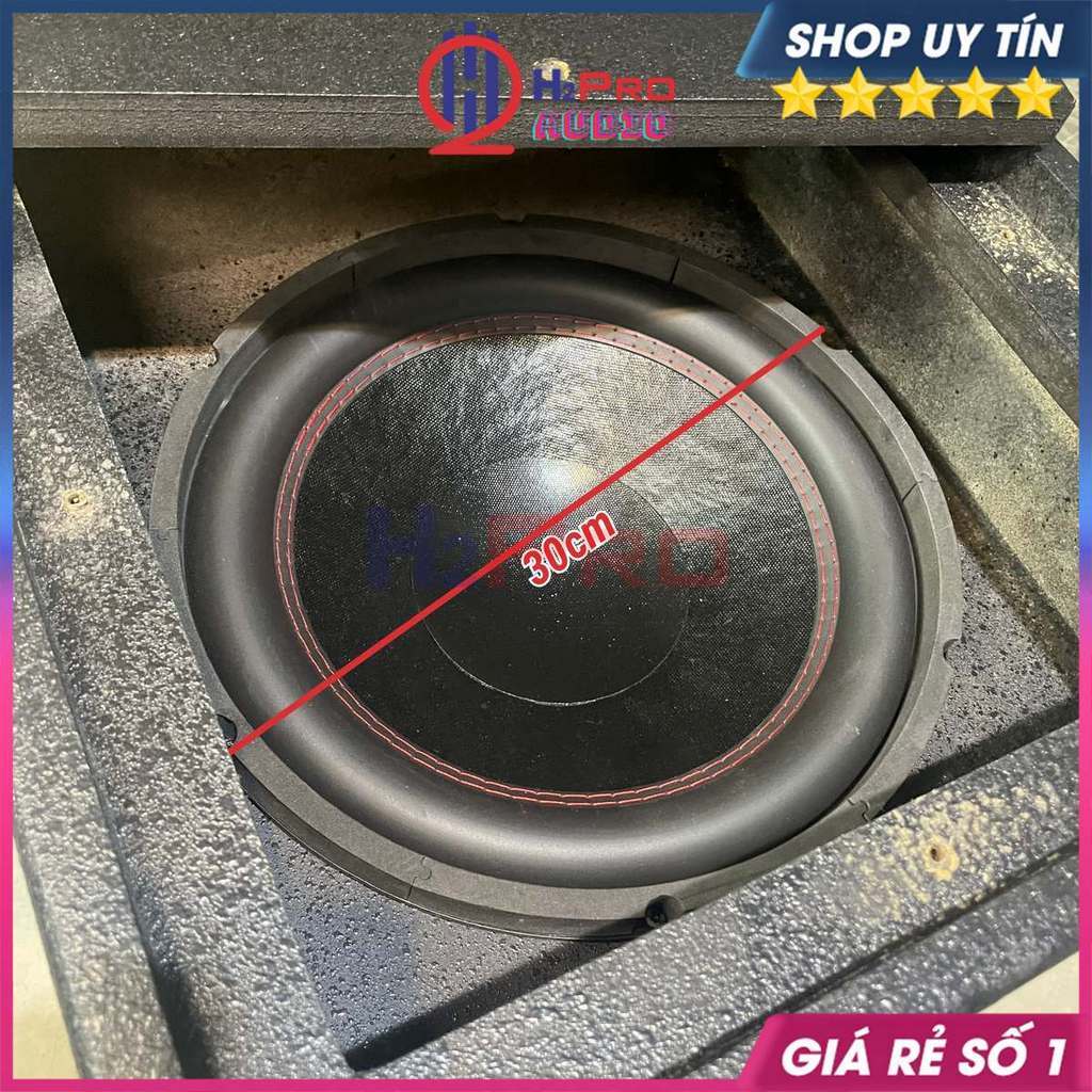 Sub Điện Bass 30 Martin 270W Tặng Dây AV - Loa Trầm Úp Đất Cao Cấp, Lực Bass Cực Khoẻ Hợp Karaoke Gia Đình - H2Pro Audio