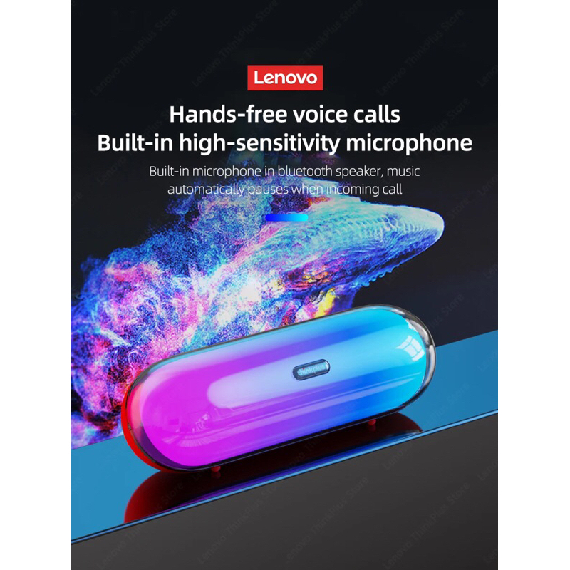 Loa bluetooth Lenovo TS40 Pro Led RGB âm thanh HIFI Stereo