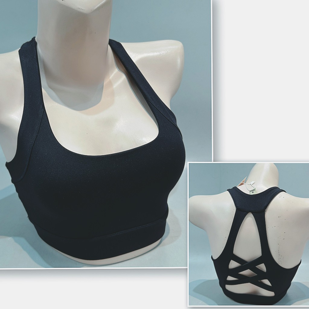 Áo Bra Thể Thao Nữ 2X Kiểu Đan Dây Tập Gym, Yoga, Aerobic, Pilates