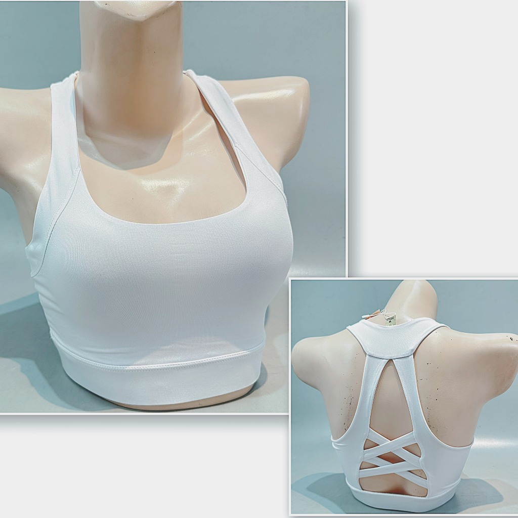 Áo Bra Thể Thao Nữ 2X Kiểu Đan Dây Tập Gym, Yoga, Aerobic, Pilates