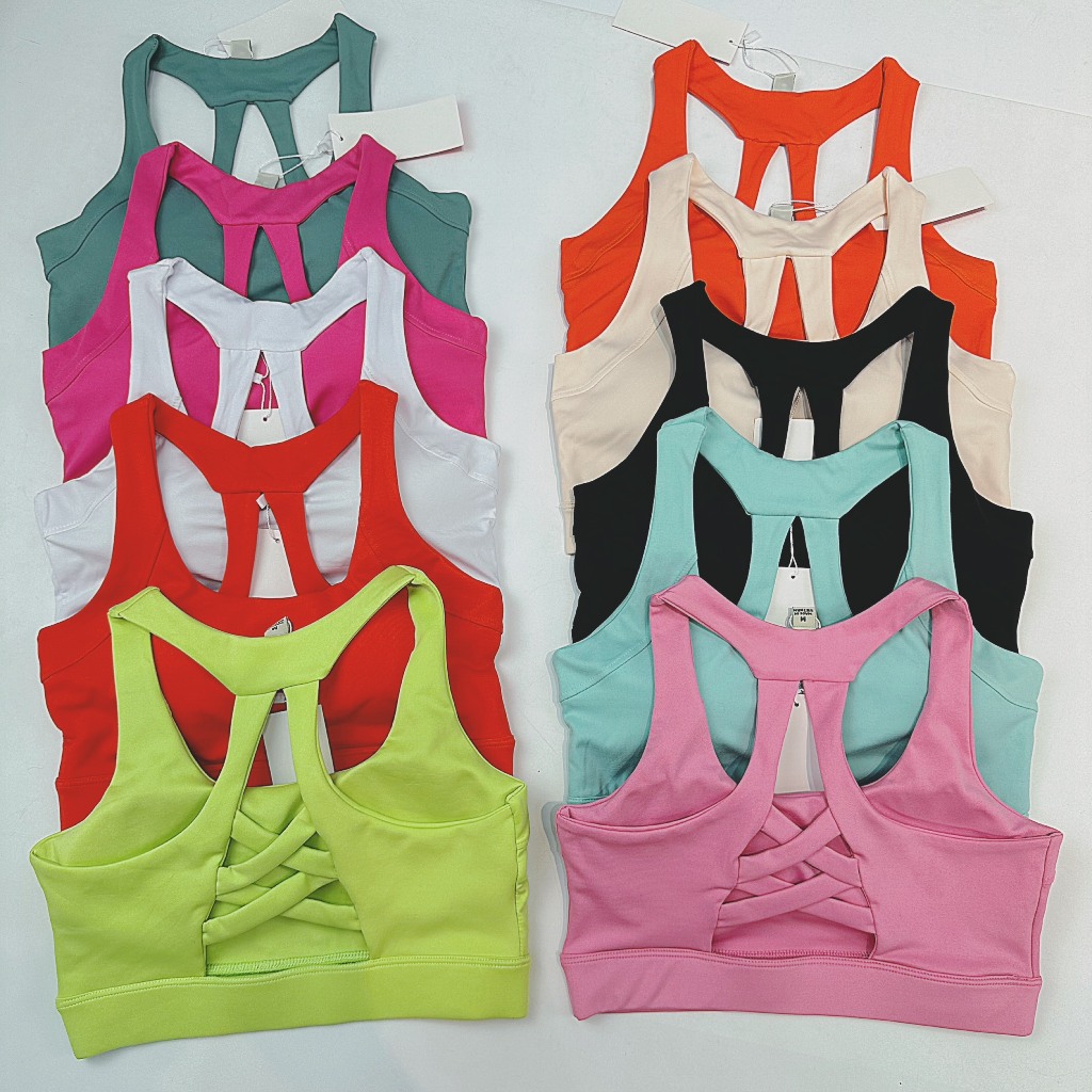 Áo Bra Thể Thao Nữ 2X Kiểu Đan Dây Tập Gym, Yoga, Aerobic, Pilates