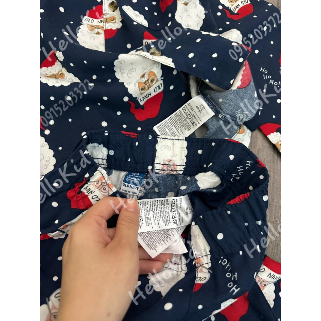 Bộ Pj hoạ tiết 0ldnv cho bé