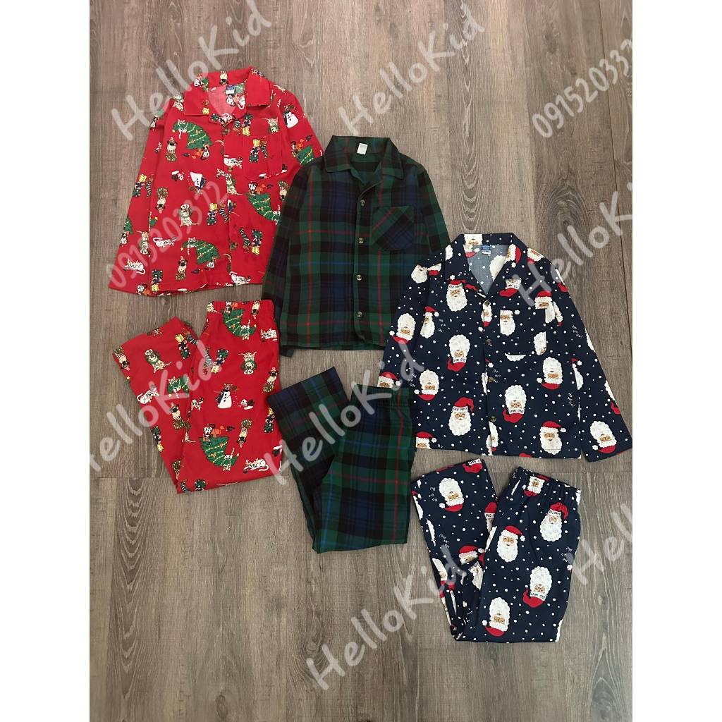 Bộ Pj hoạ tiết 0ldnv cho bé