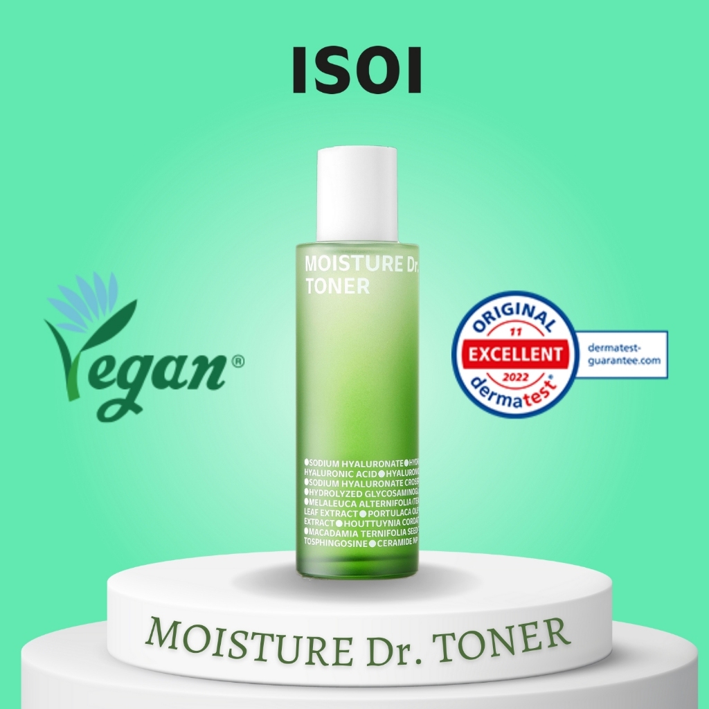 Nước Hoa Hồng Cấp Ẩm, Làm Dịu Da ISOI Moisture Dr Toner 130ML