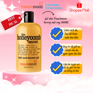 Gel tắm mật ong Treaclemoon 500ml - The Honeycomb Secret
