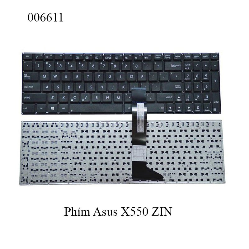 Phím Asus X550 ZIN - cáp dài ngược