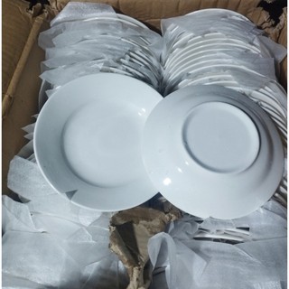 Dĩa sứ sâu lòng trắng 15cm / 18 cm / 20 cm / 22 cm