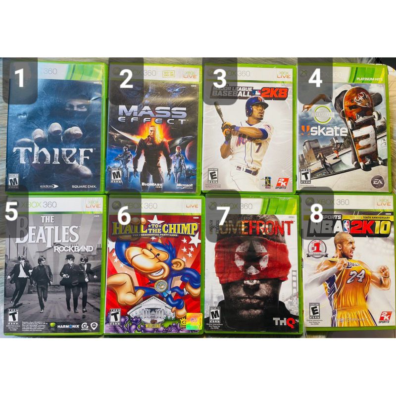 Đĩa Game XBOX 360 : Số 1