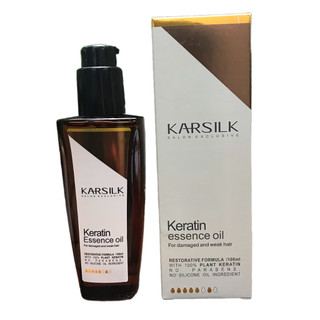 Tinh dầu dưỡng tóc Karsilk Keratin Essence Oil cho tóc khô hư tổn 100ml