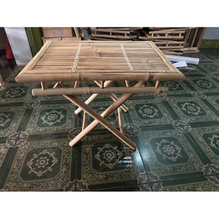 Bàn tre xếp 50*70cm cao55cm