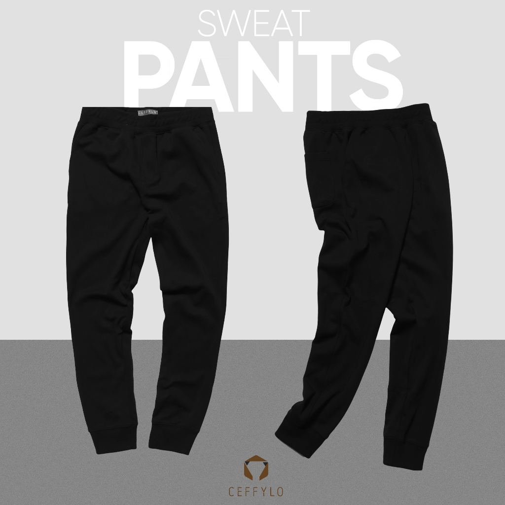 Quần Nỉ Sweat Pants Polido, Quần Nỉ Nam Trơn Ống Bó Chất Cotton Co Giãn Siêu Nhẹ Thoải Mái Dáng Basic Form Hàn Quốc