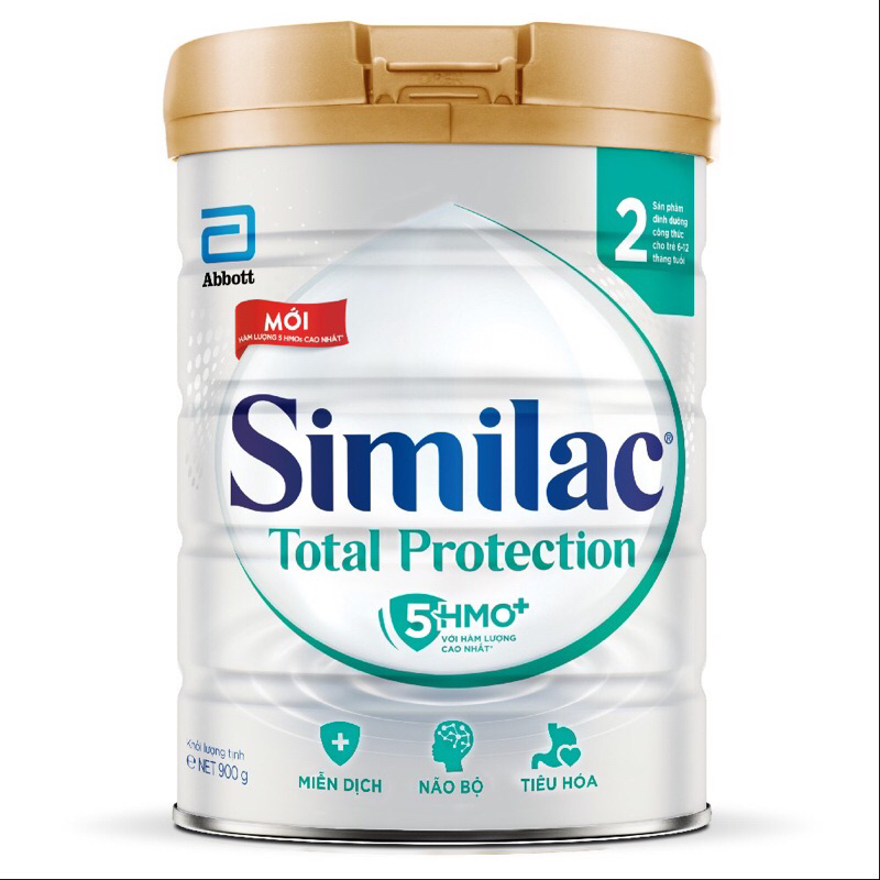 Sữa Similac Total Protection 2 (5 HMO+) 900g (6-12 tháng)