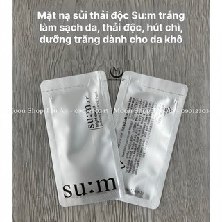 MẶT NẠ SỦI BỌT THẢI ĐỘC SU:M 37 BUBBLE-DE MASK