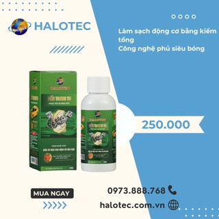 Halotec Phục hồi Buồng Đốt 50ml: Làm sạch cặn carbon, Tăng hiệu suất đốt, Giảm tiêu hao nhiên liệu & khói đen.