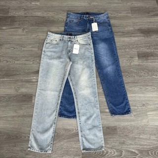 Quần jeans WHO R U 2 màu form suông unisex