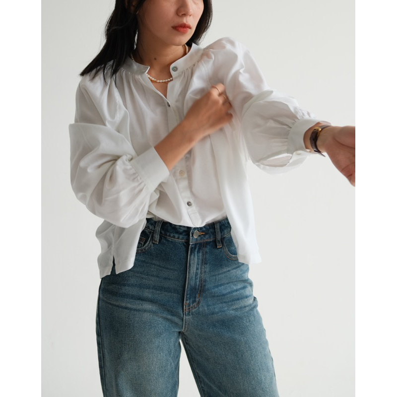 ÁIMEE - ÁO KIỂU SHIRRING SHIRT