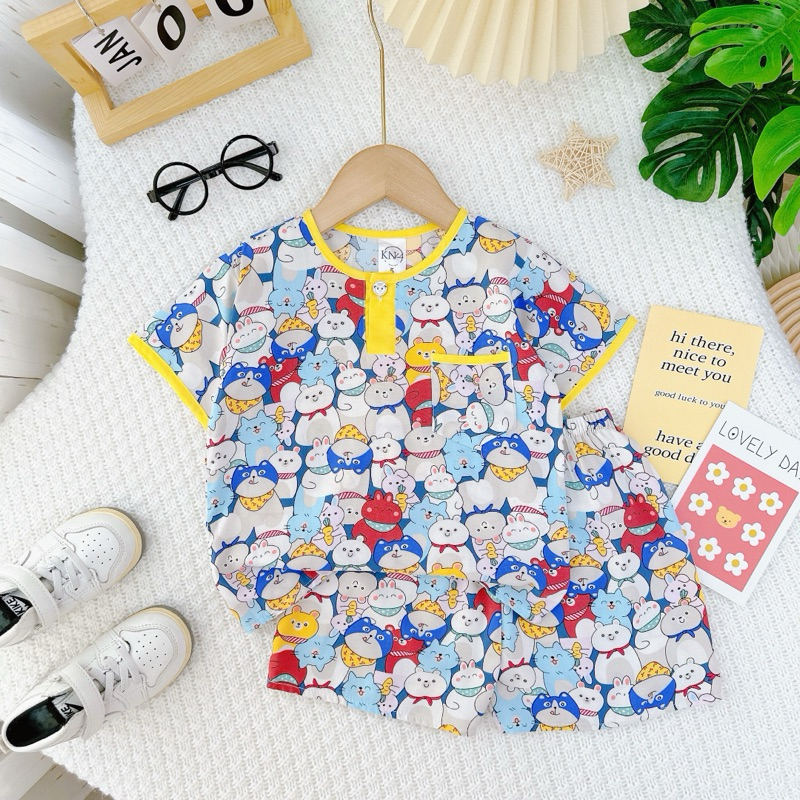 BỘ TOLE / LANH CỘC TAY QUẦN ĐÙI BÉ TRAI