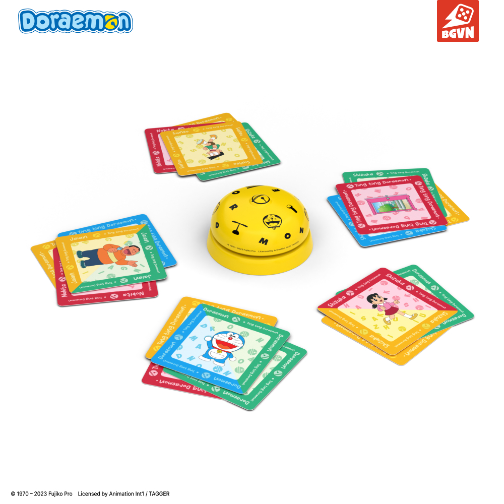 Board Game VN - Ting Ting Doraemon: Bộ trò chơi Doraemon chính thức đầu tiên tại Việt Nam