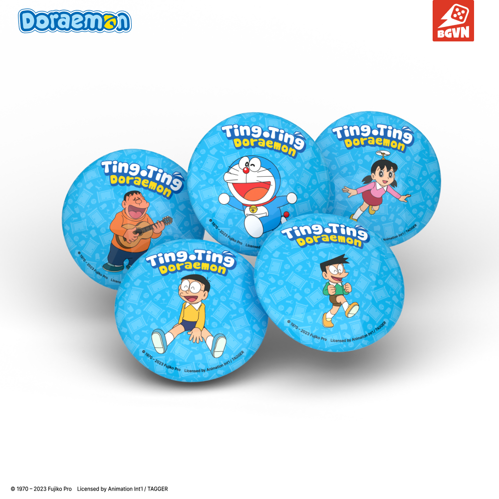 Board Game VN - Ting Ting Doraemon: Bộ trò chơi Doraemon chính thức đầu tiên tại Việt Nam